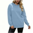 thumbnail image 4 of BLCHUNen Hoodies for Women Casual Pullover Sweatshirts with Pocket Fall Workout Gym Sports Long Sleeve Tops, 4 of 8