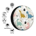thumbnail image 5 of Balery Cute Dinosaurstire Cover Waterproof Dust-Proof, Universal Spare Wheel Tire Cover For Trailer, Rv, Suv Truck And Vehicle Camper Accessories-16 Inch, 5 of 9