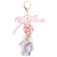 thumbnail image 1 of Llavero con forma de rosa y lazo de perlas, con borla, para bolso, regalo de joyería (rosa), 1 of 5