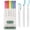 E 5pcs/Set, variant on Bible Highlighter,Bible Markers,Marking Key Pen,Bible Highlighters No Bleed,5pcs/Set Bible Pens No Bleed Through, Bible Journaling Kit, Dual-tip Non-bleeding Marking Pens(E 5pcs/Set)