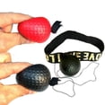 thumbnail image 4 of Balle de Combat Réflexe Boxe Réagir Entraînement Boxeur Vitesse Tête de Frappe Casquette Balle à Ficelle, 4 of 4