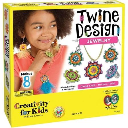 Twine Design Jewelry - Craft Kit by Creativity For Kids ...