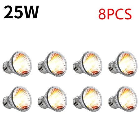 

25/50/75W UVA+UVB Reptile Lamp Bulb Turtle Basking UV Light Bulbs Heating Lamp Full Spectrum Sunlamp for Amphibians Lizards