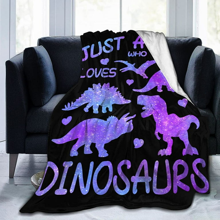 Girls dinosaur blanket hot sale