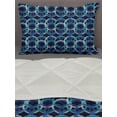 thumbnail image 3 of Geometric Comforter & Sham Bedding Set, Overlapping Entangled Polka Dots Pattern in Modern Style Abstract Grunge Circles, 3 pcs Duvet Set Microfiber Filling Quilt, 5 Sizes, Multicolor, by Ambesonne, 3 of 4