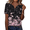 Floral Black Multi, variant on Zeagoo Womens Summer Tops Casual Short Sleeve V Neck T-Shirts Business Dressy Work Blouses