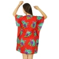 thumbnail image 6 of Bimba Womens Short Cotton Kaftan Caftan With Pockets Beach Coverup/ Sleep Wear, 6 of 7
