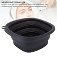 thumbnail image 3 of Tazón De Baño De Hielo De La Cara Plegable Silicona Tazón Frío Facial Para Cuidado De La Piel Con Bandeja De Hielo Empotrada Portátil Para Viajar A Casa Spa, 3 of 7