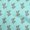 Aqua Blue, variant on oneOone Cotton Cambric Amethyst Fabric Asian Block Fabric For Sewing Printed Craft Fabric By The Yard 42 Inch Wide