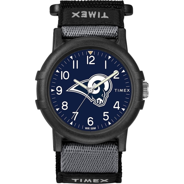 Mira a Timex Youth TWZFRAMYA NFL reclutar a Los Angeles Rams