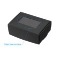 thumbnail image 5 of Uxcell 3.3"x2.4"x1.2" Paper Soap Box with Window, 20 Pack Soap Boxes Rectangle Presents Packaging Boxes, Black, 5 of 6