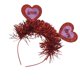 thumbnail image 1 of Diadema con tocado para San Valentín, accesorios para el cabello para fiestas, tocado para fotos de fiestas Amor de corazón, 1 of 9