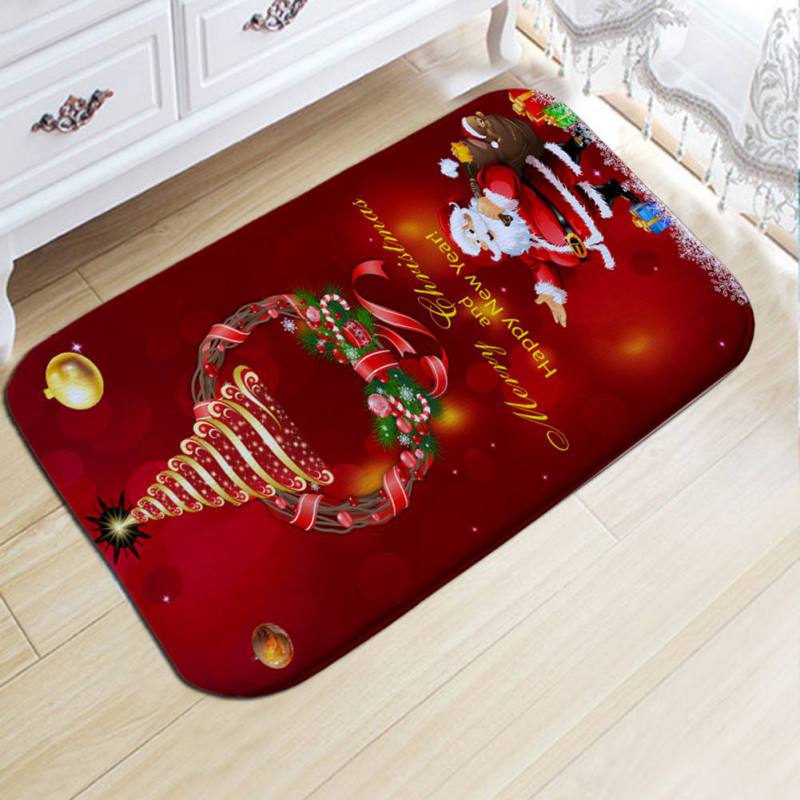 Rug Absorbent Bath Mats Non Slip Rubber Back Bath Mats 3D Thicken