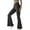 #633 Gray, variant on Felirenzacia Women's Active Flared Yoga Leggings, Denim Printed Cross High Waist Yoga Pants with Pockets for Gym and Training, S-4XL