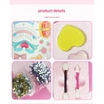 thumbnail image 2 of Princess Dress-Up Sticker Set for Girls - DIY Craft Kit with Pretend Makeup & Fashion Stickers (Pink Style), 2 of 6