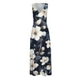thumbnail image 3 of Women's Fashion Spring And Summer Printed Sleeveless V Neck Side Zipper Style Dress (1) Sleeveless Maxi Dress Petite Dresses plus Size Maxi Dresses for Women Womens Loose Dress Top Dress for Women, 3 of 6