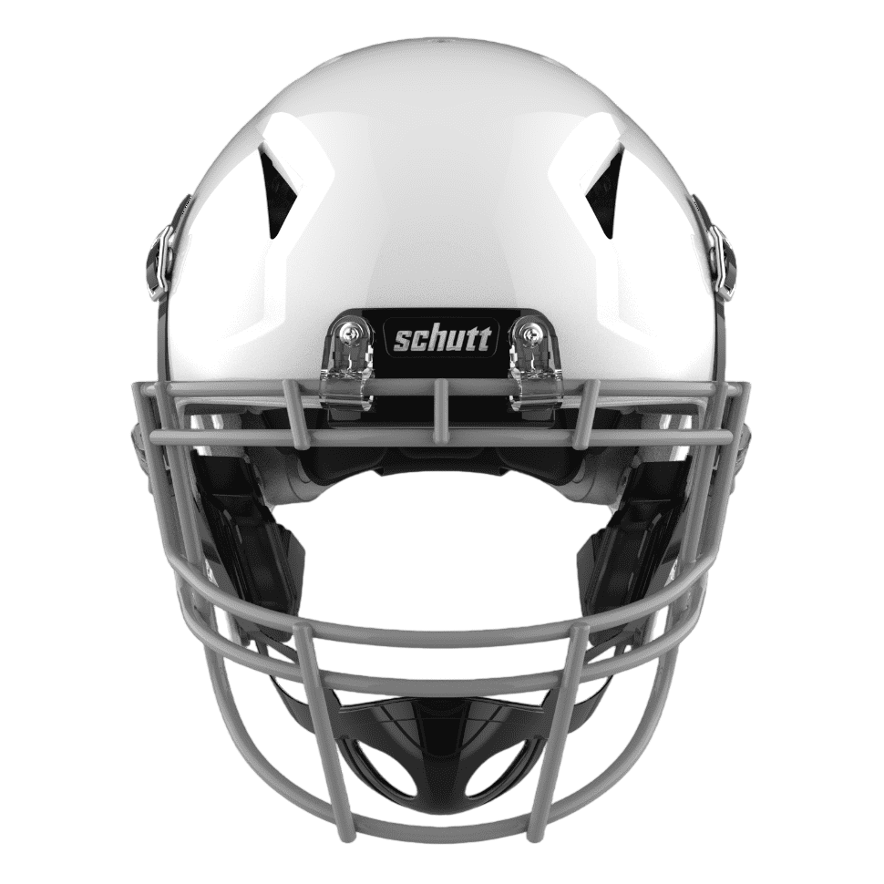 Schutt Youth Vengeance A11 2.0 Football Helmet with Attached Facemask, Size Youth 2X-Small, White