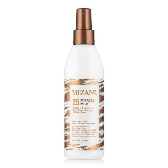 MIZANI 25 Benefit Miracle Milk Leave in Conditioner, Heat Protectant and Detangler Spray