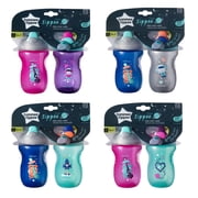 Tommee Tippee Toddler Sippee Cup, 9+ months – 2 Count (Colors & Designs Vary)