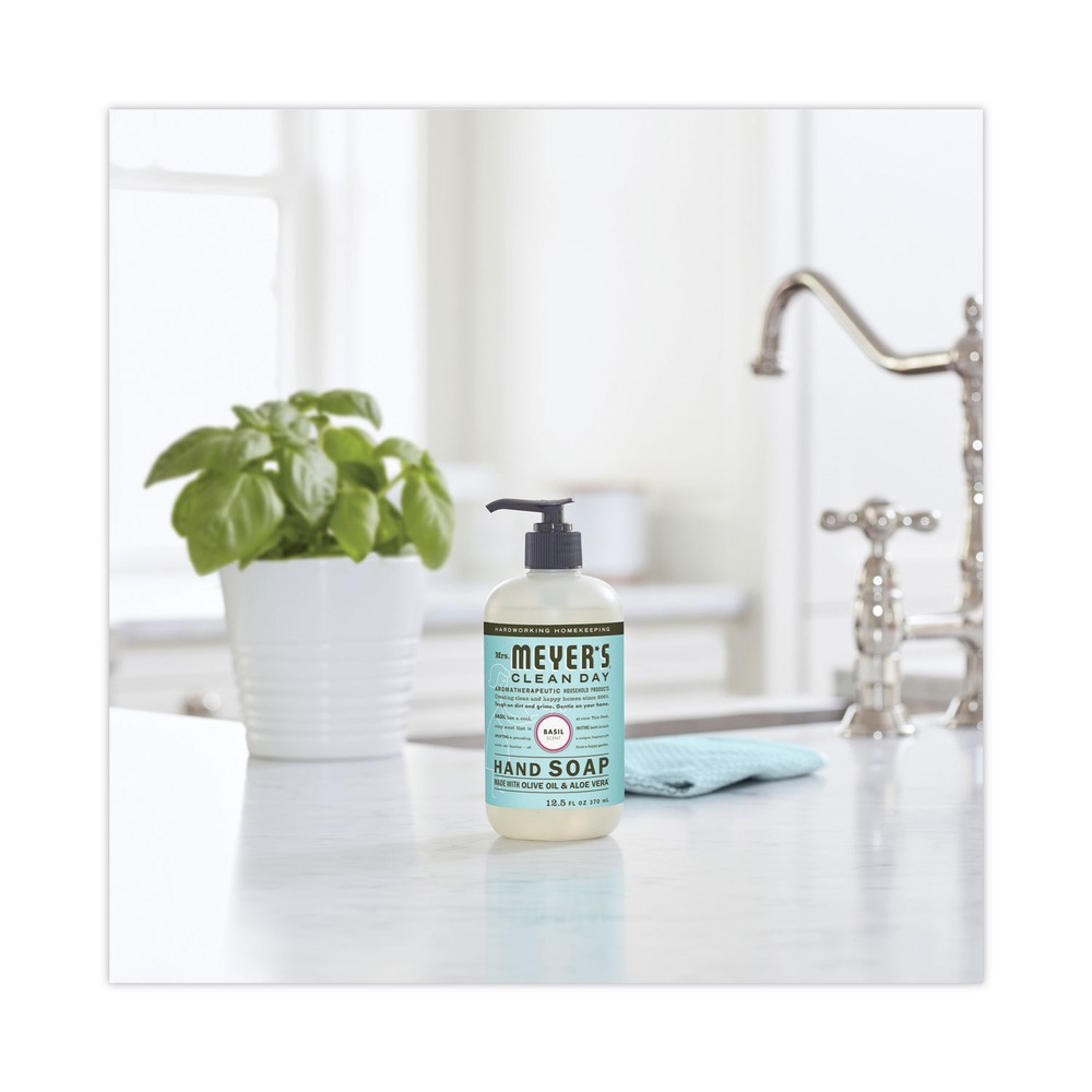 12.5 oz. Basil Clean Day Liquid Hand Soap (6/Carton)