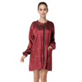 thumbnail image 1 of Bata impermeable para salón Exttlliy, poliéster, talla M, 1 of 6