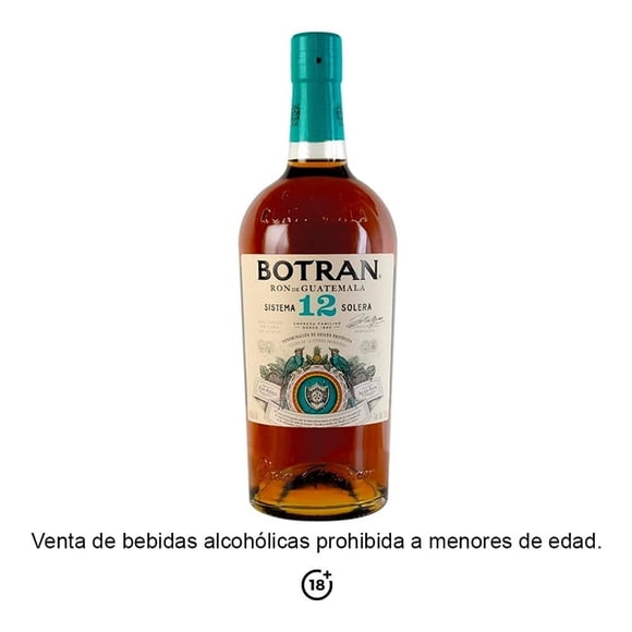 Ron Botran 12 Añejo 750 ml