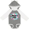 thumbnail image 3 of Inktastic Sweet Pea Hearts Boys or Girls Long Sleeve Baby Bodysuit, 3 of 5