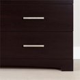 thumbnail image 2 of Pemberly Row Modern / Contemporary 6-Drawer Double Dresser Chocolate, 2 of 9