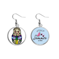 thumbnail image 1 of Rusia ruso Matryoshka nesting Pendientes de sandía verano lóbulo desgaste Unbranded M, 1 of 3