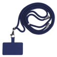 thumbnail image 1 of 150cm Universal Colorful Phone Lanyard Anti Lost Phone Strap Adjustable Detachable Neck Cord Safety Tether Keychain Chain Rope dark blue, 1 of 6