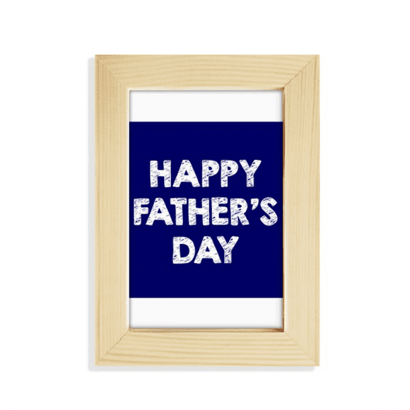 Love Papa Happy Father Day Desktop Display Photo Frame Picture Art Painting 5x7 inch