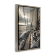 thumbnail image 3 of Stupell Industries Coastal Sailing Boat Wake Waves Brown Floating Frame Canvas Art, 17 x 25, by LSR Design Studio, 3 of 8