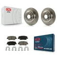 thumbnail image 1 of CMX Rear Disc Brake Rotors and Ceramic Pads Kit for Car Hyundai Genesis Coupe K8C-101621, 1 of 11
