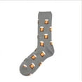 thumbnail image 1 of Chaussettes pour Femmes Coton Mode Hommes Femmes Unisexes Décontractées Imprimé Coton Mi-Bas, 1 of 1