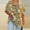 Brown 2, variant on FAHXNVB Women's Plus Size V-Neck T-Shirts Soft Cotton Gradient Color Graphic Print Short Sleeve Tees Tops Spring Summer Fashion Casual Loose Shirts,XXXXL,Light Blue
