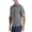 Quiet Shade Grey, variant on Men's and Big Men's Performance Short Sleeve Button-Down Golf Shirt, Size S-5XL