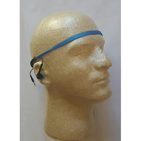 Multi Sport Waterproof Ear Buds Headband for use with iPod Shuffle_ Blue Tooth Receiver_by MultiSport Audio _Electronic