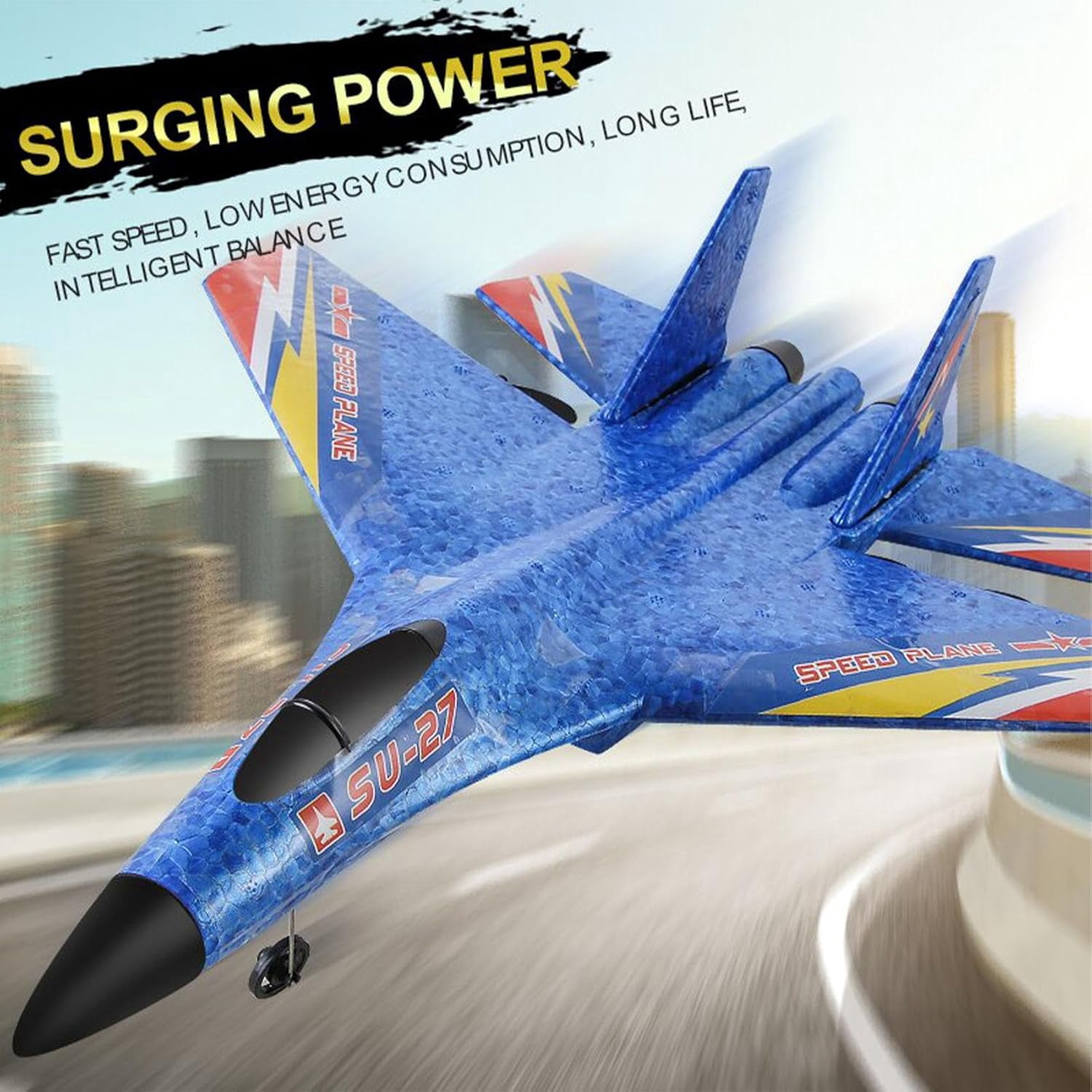 Gravity Glider, Gravity Glider Plane, Gravityglider-Gravity Glider,Trick 4 Rotor Rc Glider Aircraft Drone Led 2.4g Gravity, Wonstorex Rc Plane (Yellow)