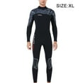thumbnail image 2 of HETSUITS AISLAMIENTO AISLAMIENTO PROFESIONES PROFESIONES PROFESIONES Tela cómoda Tela de tres capas engrosada Mantenga un traje de surf caliente Men's Gray XL 3MM Methold OD017112-16, 2 of 6