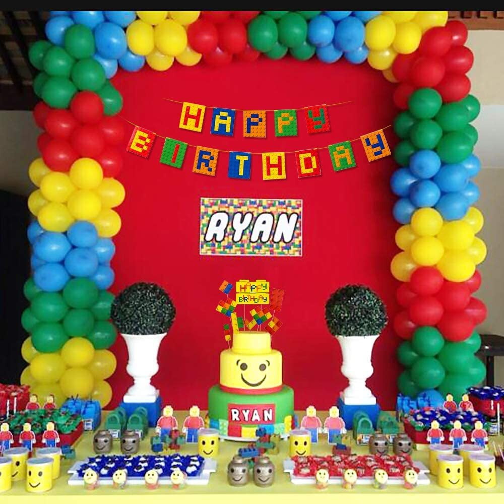 Lego balloon decor hotsell
