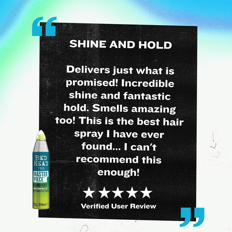 Bed Head, Hair Spray, Masterpiece 10.3 oz, Strong Hold Shine