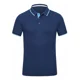 thumbnail image 3 of Polo Casual De Hombre De Color Sólido Corto, 3 of 3