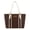 Beige-Brown, variant on Wrangler Woven Tote Bag for Women Top Handle Satchel Handbag, Brown