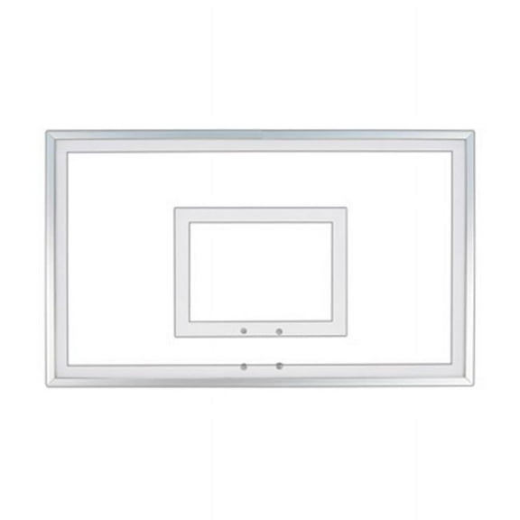 FT220 Acrylic 36 x 60 in. Framed Acrylic Backboard, Royal Blue