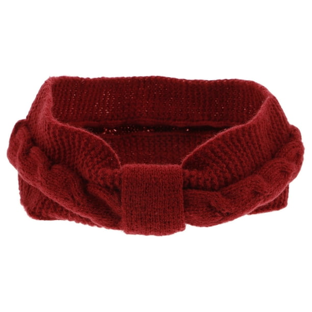 Diadema de invierno tejida para calentar las orejas, lazo para maquillaje de spa, banda para el cabello, suministros de fiesta esponjosos, diadema facial, diadema para lavarse la cara