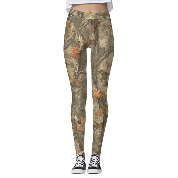 WAYUTE Womens Leggings High Waisted Printed Training Exercise Stretchy Fit Trendy Yoga Trousers for Daily Wear 3XL