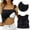 Black, variant on SNKSDGM Female Tank Top for Women Workout Multipack Women Tank Tops Plus Size Shelf Bra Camisoles Adjustable Spaghetti Strap Tank Tops Basic Layer One Size
