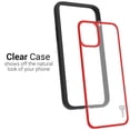 thumbnail image 4 of CoverON Apple iPhone 11 Pro Case Clear Protective Slim Fit Hard Phone Cover with TPU Bumpers - Unity Series, 4 of 7