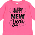 thumbnail image 4 of Inktastic Happy New Year in Hand Lettering Boys or Girls Long Sleeve Toddler T-Shirt, 4 of 5