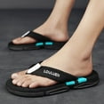 thumbnail image 2 of YAYUBA Sandals Men Mint Green,Men Casual Slippers Beach Flip Flops Outdoor Fashion Sandals Shoes, 2 of 7